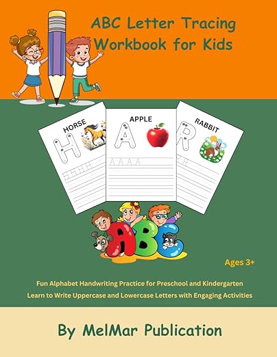 ABC Letter Tracing Workbook for Kids
